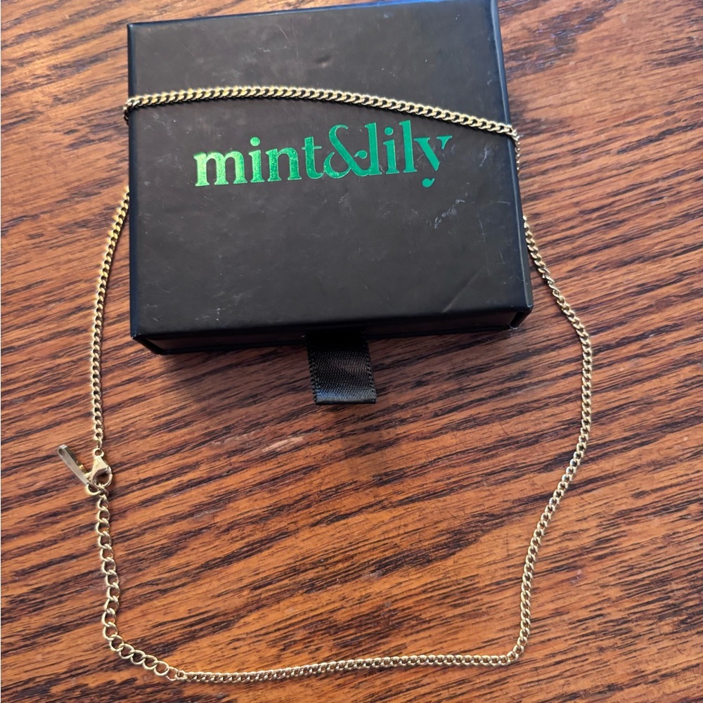 Mint & Lily Gold Chain Necklace